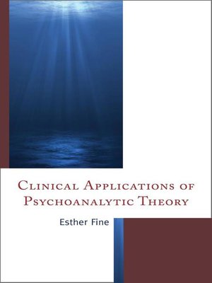 cover image of Clinical Applications of Psychoanalytic Theory